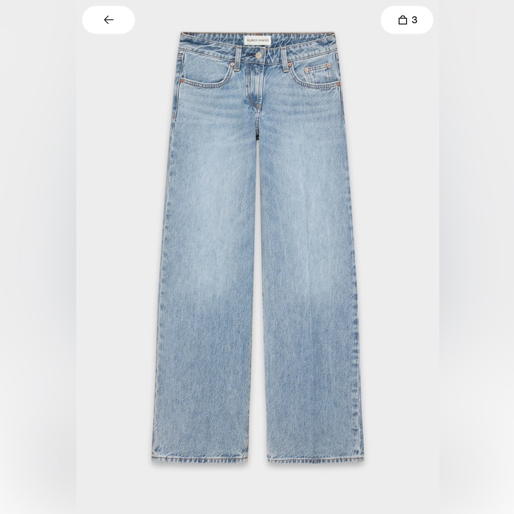 Aritzia Denim Forum 90s Vintage Jeans in 7 Years Bleu Taboo
